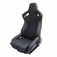 Ανακλινόμενο Κάθισμα Simoni Racing Emerson (Μαύρο - Carbon Με Κόκκινη Ραφή / Αριστερό)