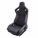 Ανακλινόμενο Κάθισμα Simoni Racing Emerson (Μαύρο - Carbon Με Κόκκινη Ραφή / Αριστερό)