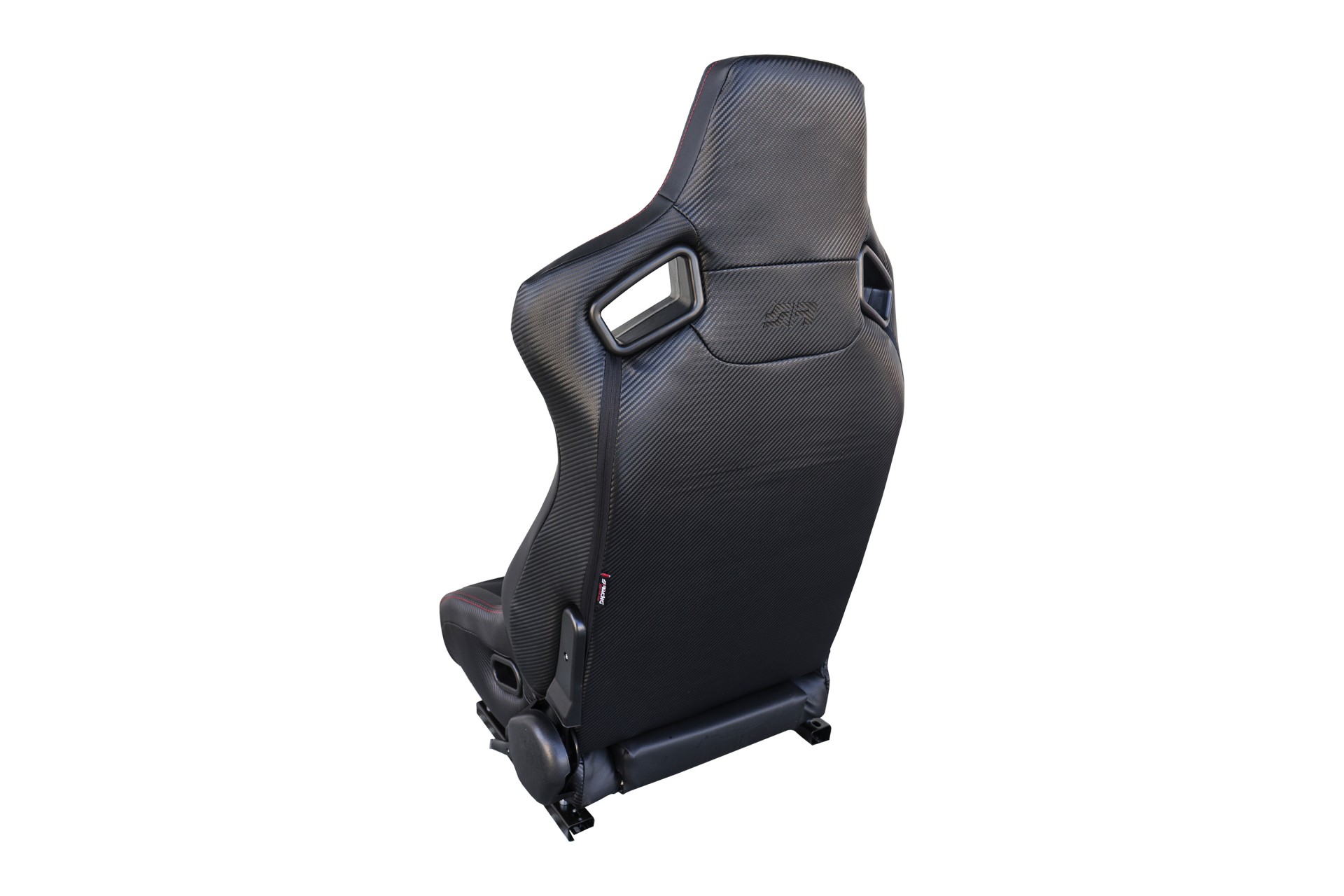 Ανακλινόμενο Κάθισμα Simoni Racing Emerson (Μαύρο - Carbon Με Κόκκινη Ραφή / Αριστερό)