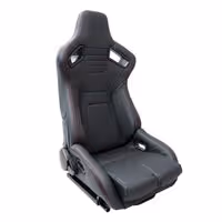 Ανακλινόμενο Κάθισμα Simoni Racing Emerson (Μαύρο - Carbon Με Κόκκινη Ραφή / Δεξί)