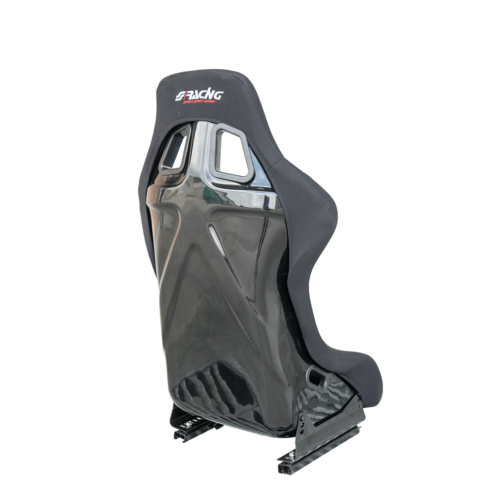 Κάθισμα Simoni Racing Lewis Με Σκάφη (Μαύρο)