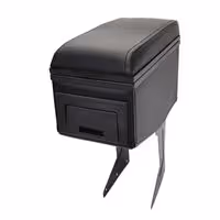 Κονσόλα Χειροφρένου Onyx Δερμάτινη (Μαύρο)