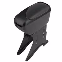 Κονσόλα Χειροφρένου LAMPA Δερμάτινη Small (Μαύρο)