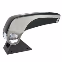 Κονσόλα Χειροφρένου LAMPA (Μαύρο - Ασημί)