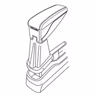 Κονσόλα Χειροφρένου LAMPA Με Βάση Για HYUNDAI i10 04/2008+