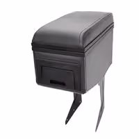 Κονσόλα Χειροφρένου Onyx Δερμάτινη (Γκρι)