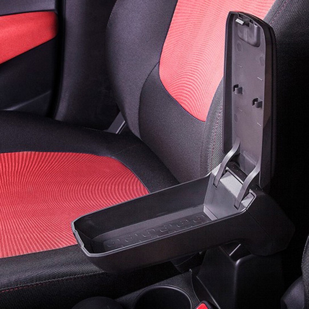 Κονσόλα Χειροφρένου RATI ARMSTER S Για SMART FORTWO 451 2007 - 2014 (Μαύρο / Βιδώνει Στο Κάθισμα)