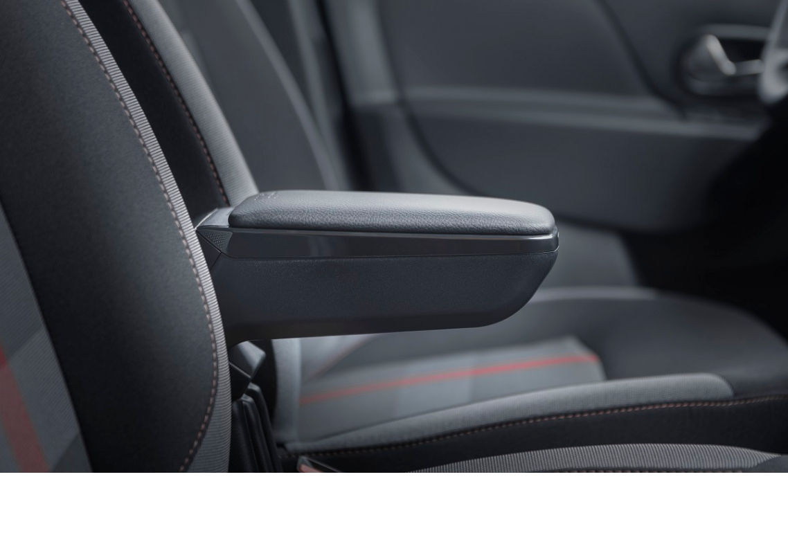 ΤΕΜΠΕΛΗΣ ΑΥΤΟΚΙΝΗΤΟΥ ARMSTER S ΓΙΑ SEAT LEON (+ ΚΑΛΩΔΙΟ 12V) 2020+  ΣΕ ΜΑΥΡΟ ΧΡΩΜΑ RATI - 1 ΤΕΜ.