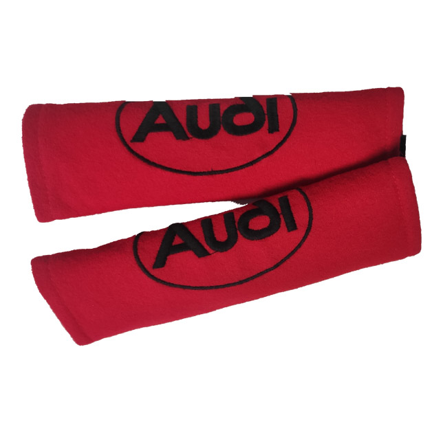 Μαξιλαράκια Ζώνης Ασφαλείας AUDI (Κόκκινο)