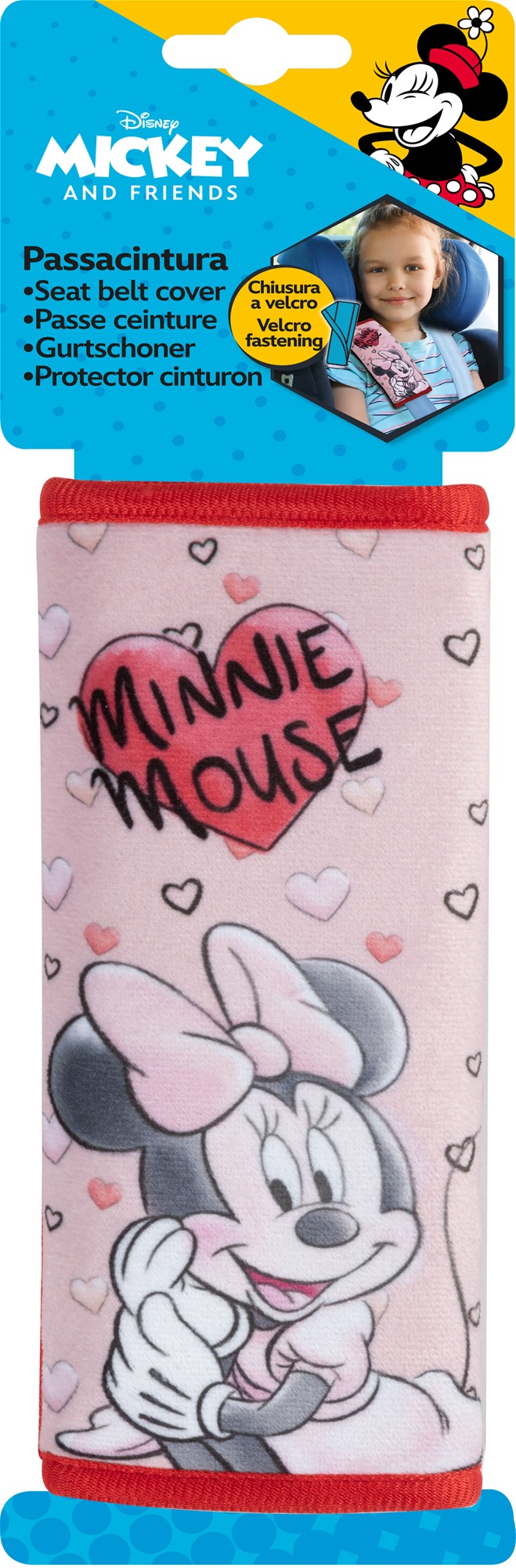 Μαξιλαράκι Ζώνης Ασφαλείας Minnie (1 τεμάχιο)