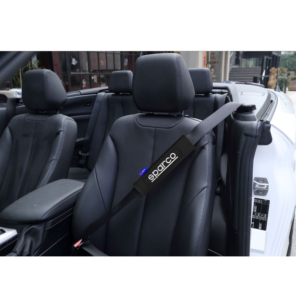 Μαξιλαράκια Ζώνης Ασφαλείας SPARCO Corsa 1205BK (Μαύρο)