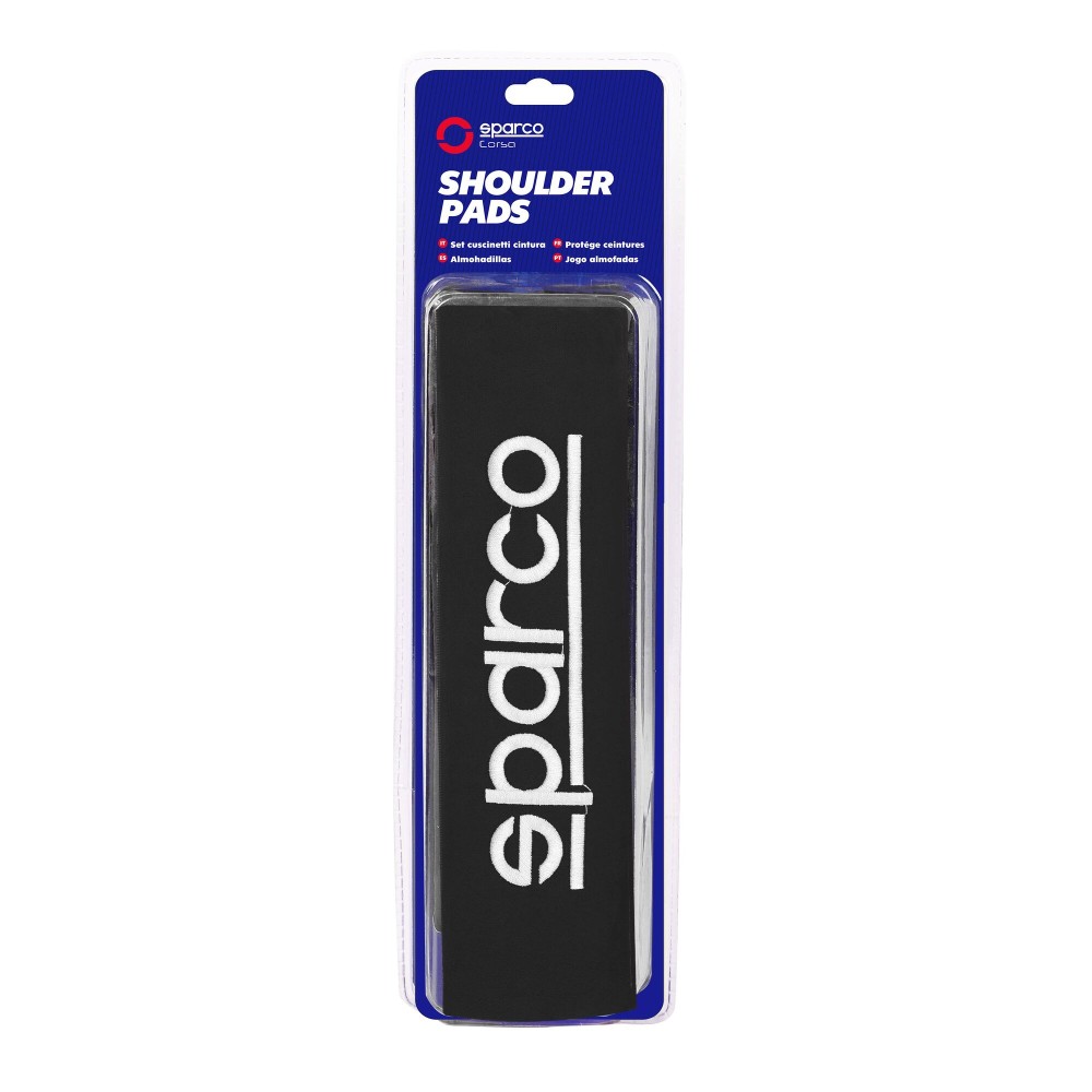Μαξιλαράκια Ζώνης Ασφαλείας SPARCO Corsa 1204BK (Μαύρο)