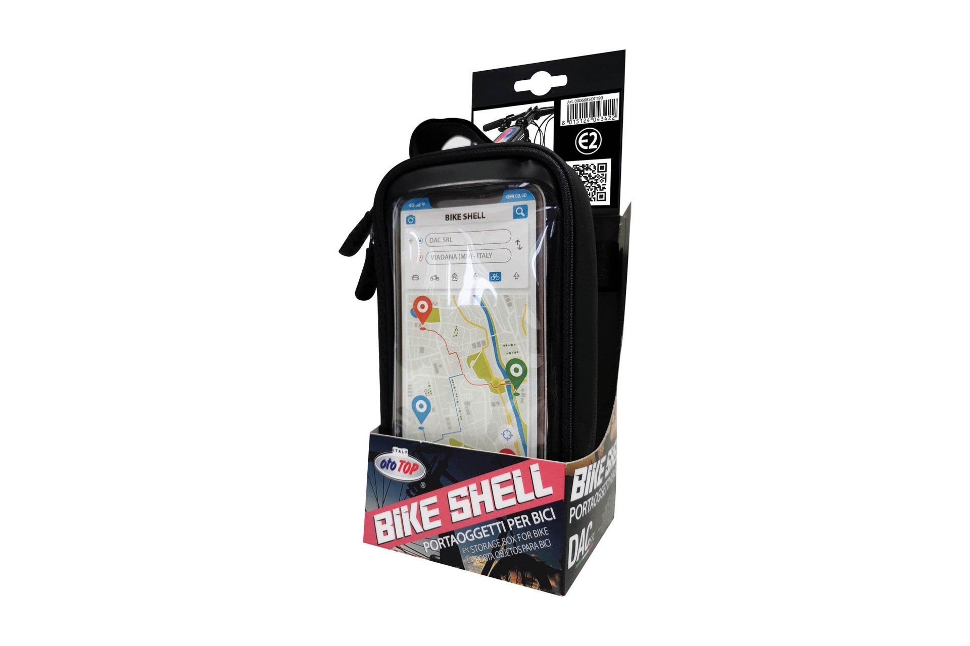 ΤΣΑΝΤΑΚΙ - ΘΗΚΗ ΣΚΕΛΕΤΟΥ ΠΟΔΗΛΑΤΟΥ BIKE SHELL E2 18X10X6CM