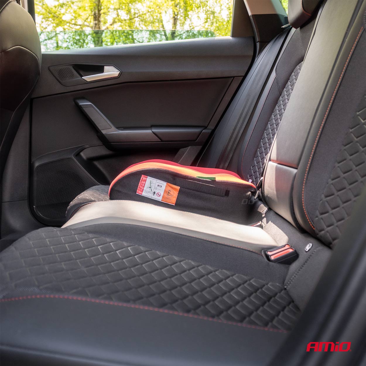 Amio - ΠΑΙΔΙΚΟ ΚΑΘΙΣΜΑ ΑΥΤΟΚΙΝΗΤΟΥ ΧΩΡΙΣ ΠΛΑΤΗ ΚΑΤΑΛΛΗΛΟ ΓΙΑ ΥΨΟΣ 135>150cm UN129/03 (ΜΠΛΕ Η ΚΟΚΚΙΝΟ ΧΡΩΜΑ) - 1 Τεμ. (04475/AM)