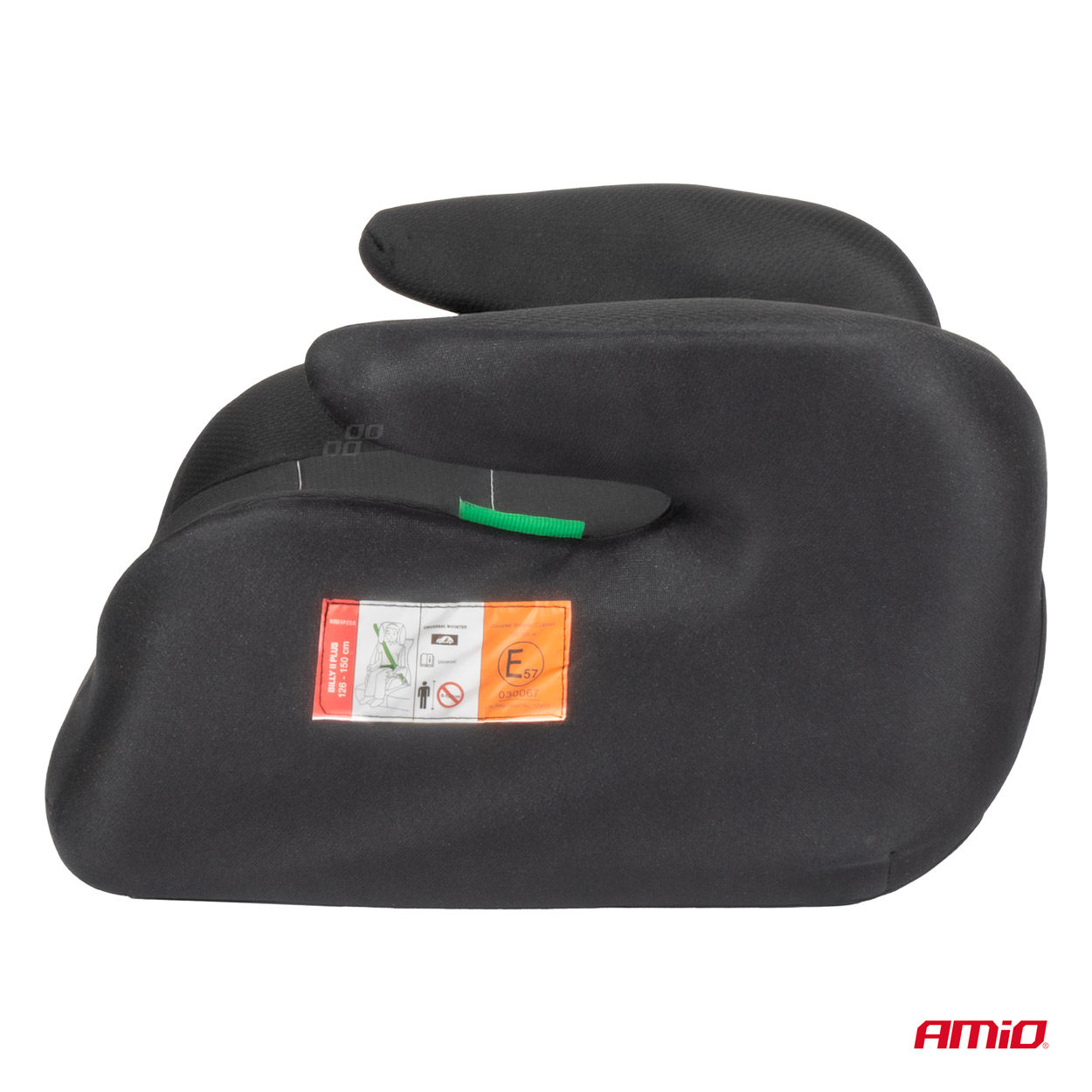Amio - ΠΑΙΔΙΚΟ ΚΑΘΙΣΜΑ ΑΥΤΟΚΙΝΗΤΟΥ ΜΕ ΠΛΑΤΗ ΚΑΤΑΛΛΗΛΟ ΓΙΑ ΥΨΟΣ 126>150cm UN129/03 ΣΕ ΜΑΥΡΟ ΧΡΩΜΑ - 1 Τεμ. (04479/AM)