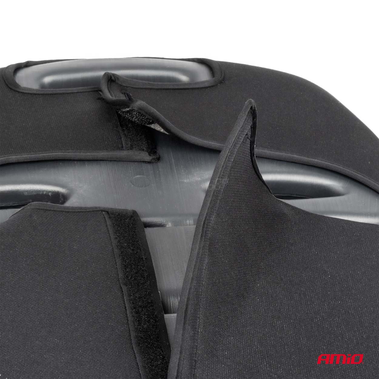 Amio - ΠΑΙΔΙΚΟ ΚΑΘΙΣΜΑ ΑΥΤΟΚΙΝΗΤΟΥ ΜΕ ΠΛΑΤΗ ΚΑΤΑΛΛΗΛΟ ΓΙΑ ΥΨΟΣ 126>150cm UN129/03 ΣΕ ΜΑΥΡΟ ΧΡΩΜΑ - 1 Τεμ. (04479/AM)