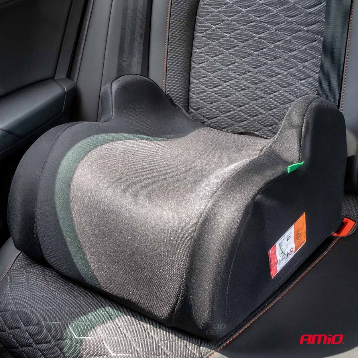 Amio - ΠΑΙΔΙΚΟ ΚΑΘΙΣΜΑ ΑΥΤΟΚΙΝΗΤΟΥ ΜΕ ΠΛΑΤΗ ΚΑΤΑΛΛΗΛΟ ΓΙΑ ΥΨΟΣ 126>150cm UN129/03 ΣΕ ΜΠΛΕ/ΜΑΥΡΟ ΧΡΩΜΑ - 1 τεμ. (04480/AM)