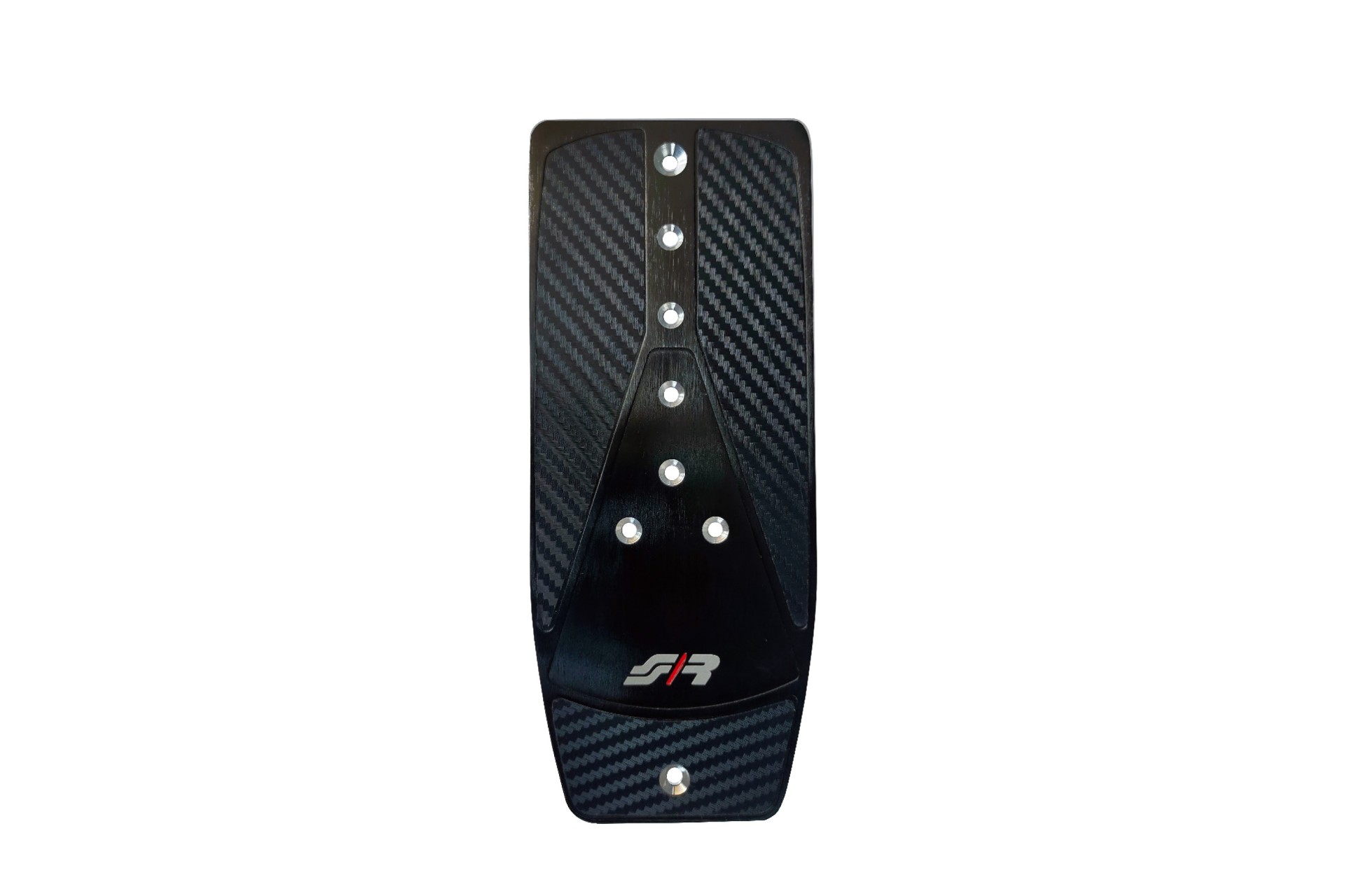 ΤΕΜΠΕΛΗΣ ΠΟΔΙΟΥ CARBON LOOK ΜΑΥΡΟ ΑΛΟΥΜΙΝΙΟΥ  SIMONI RACING - 1 TEM