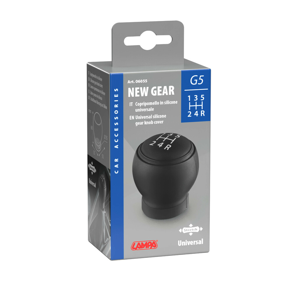 Κάλυμμα Σιλικόνης LAMPA NEW GEAR G5 Για Πόμολο Ταχυτήτων Με 5 Ταχύτητες