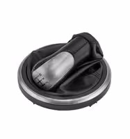 Μαρκέ Πόμολο & Φούσκα Ταχυτήτων NTY Με Ένδειξη 5 Ταχυτήτων Για FORD FIESTA 2002+ / FUSION 2002+ (Μαύρο - Ασημί)