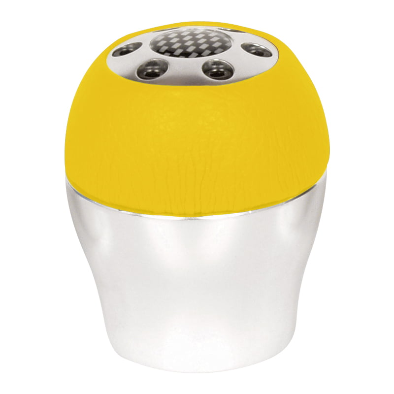 Πόμολο Ταχυτήτων Autoline Δερμάτινο 6033 (Κίτρινο)