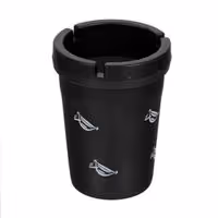 Σταχτοθήκη LAMPA ASH TRAY (Μαύρο)