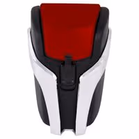 Σταχτοθήκη Onyx Φορητή / Αεραγωγού ή Ταμπλό (Μαύρο - Κόκκινο)