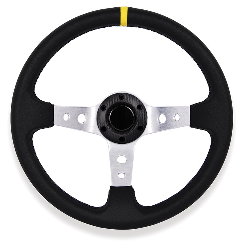 Τιμόνι Βαθύ Autoline Spy (35cm / Κίτρινο)