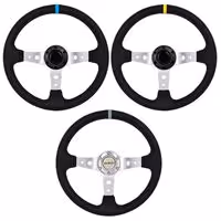 Τιμόνι Βαθύ Autoline Spy (35cm / Κόκκινο)