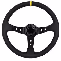 Τιμόνι Βαθύ Autoline Spy Dark (35cm / Κίτρινο)