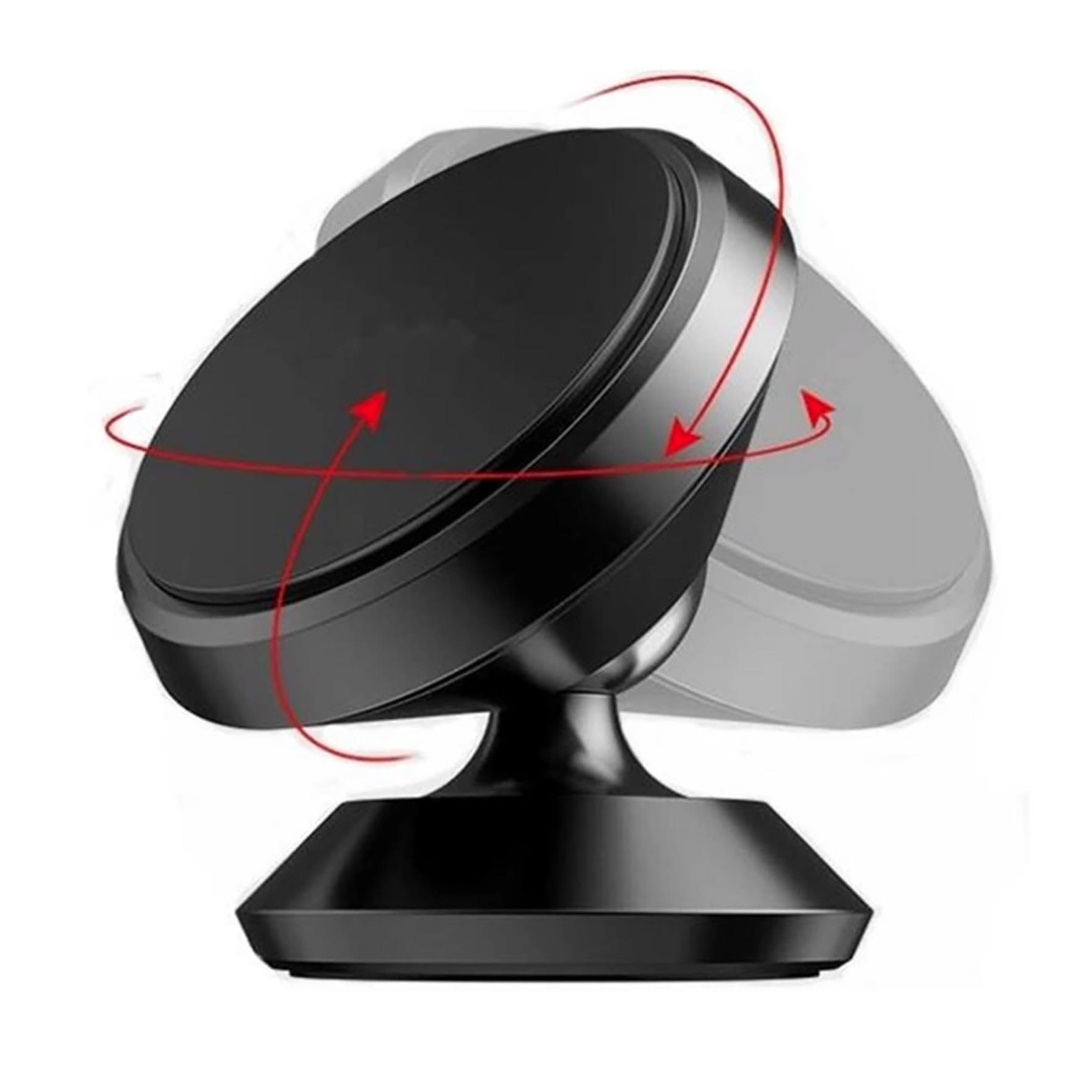 Amio - Μαγνητική Βάση Κινητού διαστάσεων 48x48mm για σταθερή στήριξη συσκευής με ισχυρό μαγνήτη και εύκολη τοποθέτηση σε ταμπλό για ασφαλή χρήση κατά την οδήγηση - 1 Τεμ. (02054/AM)