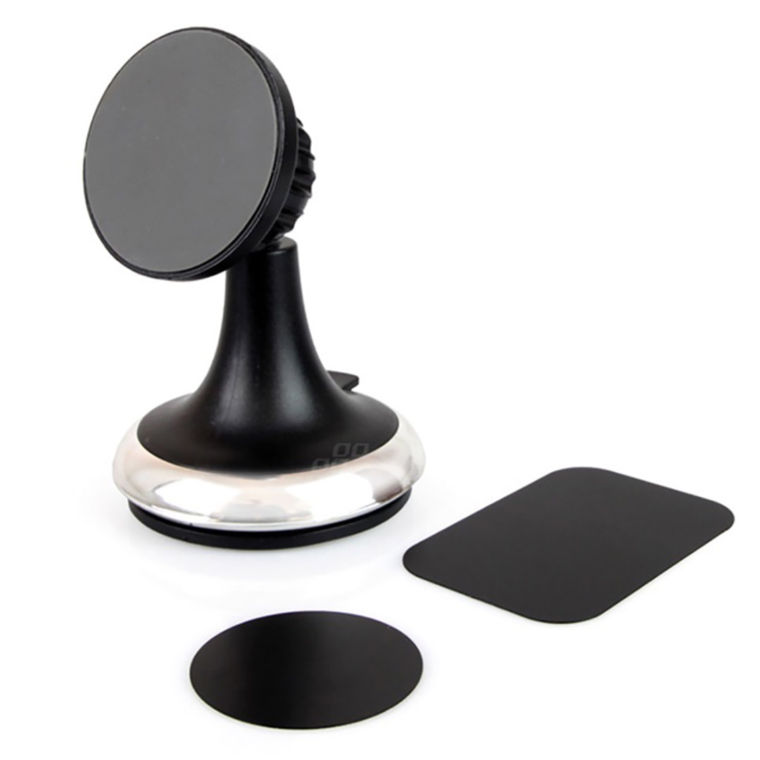 Amio - Μαγνητική Βάση Στήριξης Κινητού Corsico για τζάμι ή ταμπλό με ισχυρό μαγνήτη, βεντούζα με κλιπ ασφάλισης και ρυθμιζόμενη κλίση για σταθερή συγκράτηση συσκευών - 1 Τεμ. (02052/AM)