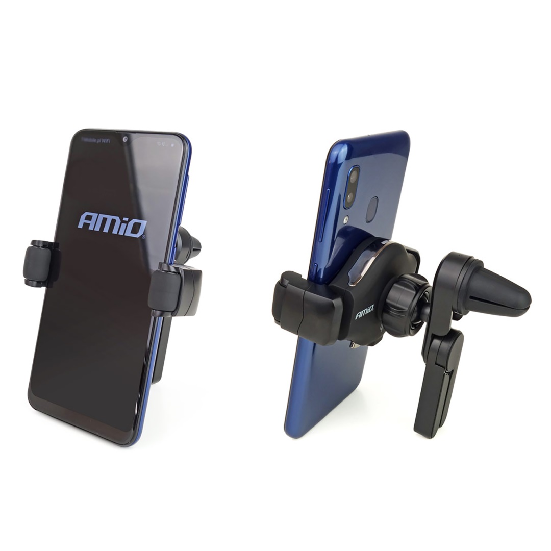 Amio - ΒΑΣΗ ΚΙΝΗΤΟΥ ΑΕΡΑΓΩΓΟΥ PHW-03 ΜΕ ΑΣΥΡΜΑΤΟ ΦΟΡΤΙΣΤΗ 5V 2A ΓΙΑ ΚΙΝΗΤΑ ΜΕ ΕΠΑΓΩΓΙΚΗ ΦΟΡΤΙΣΗ - 1 ΤΕΜ. (02249/AM)