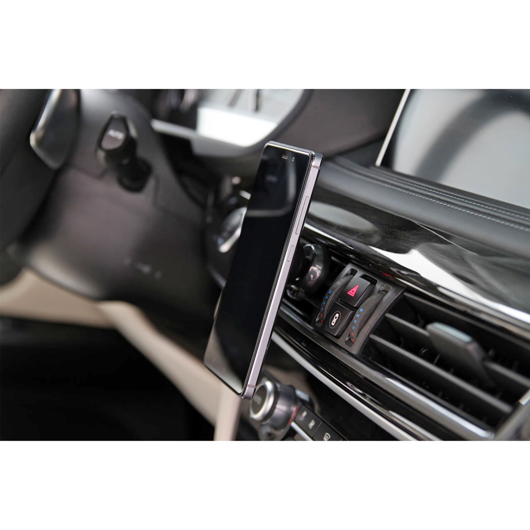 Amio - Βάση Κινητού Μαγνητική HOLD-02 Διαμέτρου 3.5cm για Αεραγωγό - Σταθερό Κράτημα & Άμεση Πρόσβαση - 1 Τεμ. (01704/AM)