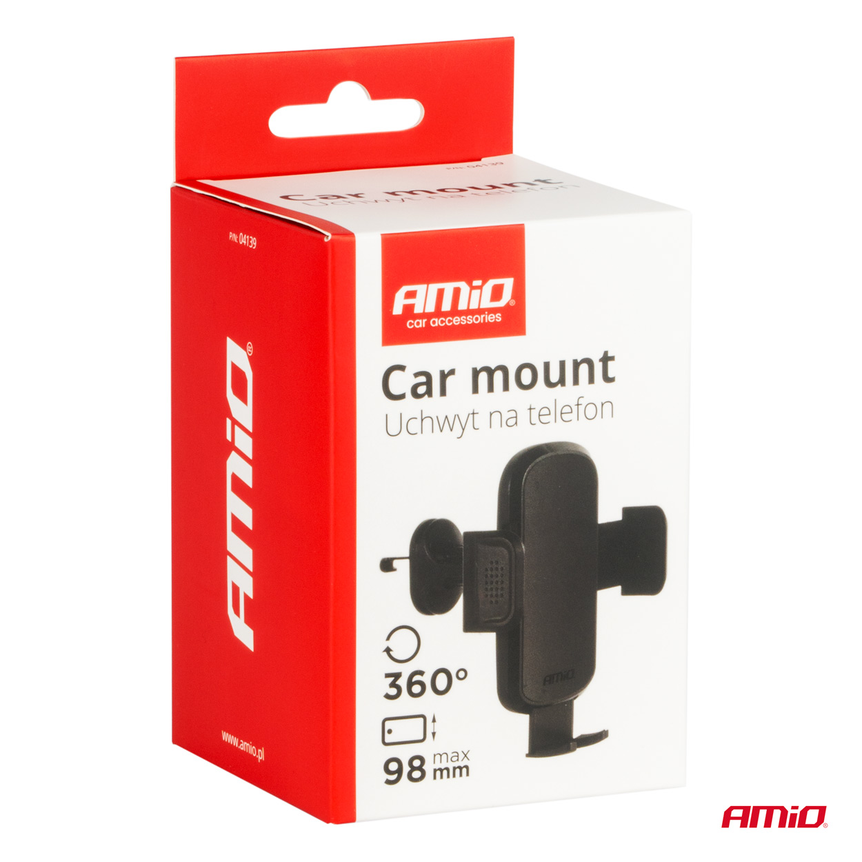 Amio - ΒΑΣΗ ΣΤΗΡΙΞΗΣ ΚΙΝΗΤΟΥ ΓΙΑ ΑΕΡΑΓΩΓΟ 360° - 1 τεμ. (04139/AM)