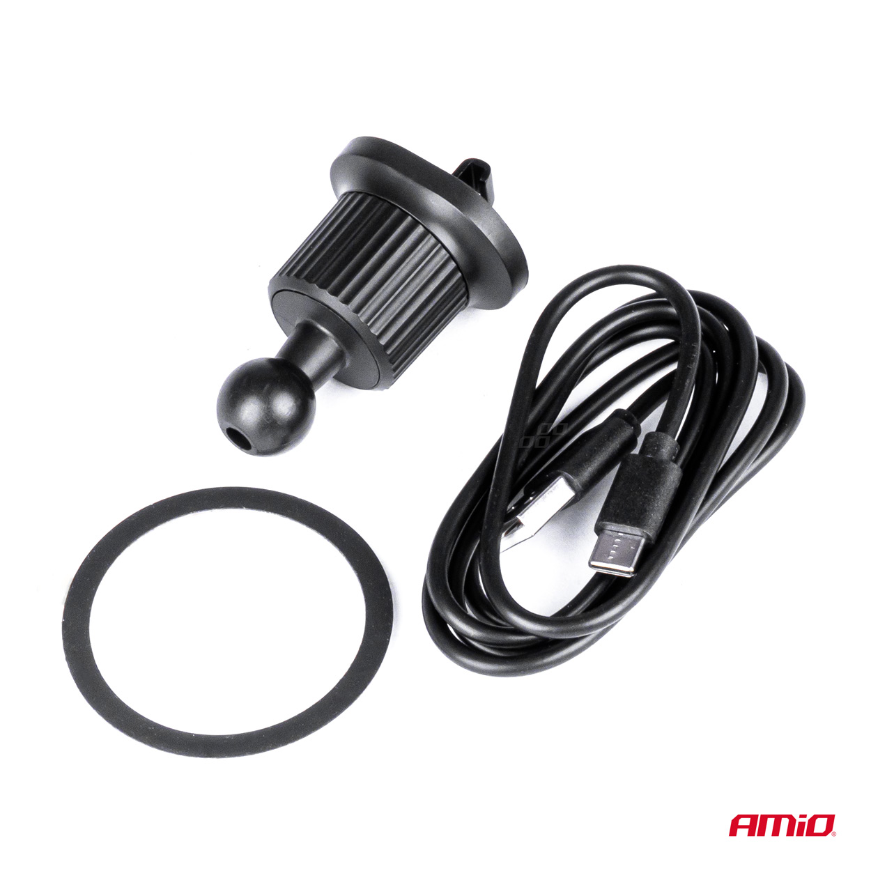 Amio - ΒΑΣΗ ΣΤΗΡΙΞΗΣ ΚΙΝΗΤΟΥ ΓΙΑ ΑΕΡΑΓΩΓΟ ΜΑΓΝΗΤΙΚΗ ΜΕ ΑΣΥΡΜΑΤΗ ΦΟΡΤΙΣΗ QUICK CHARGE 2A MAX15W MY MAG - 1 Τεμ. (03769/AM)