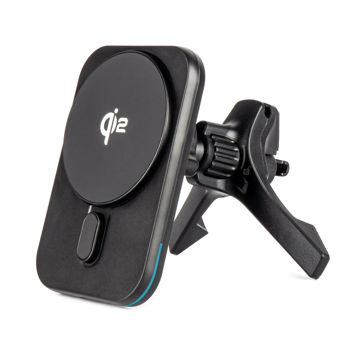 Amio - ΒΑΣΗ ΣΤΗΡΙΞΗΣ ΚΙΝΗΤΟΥ ΓΙΑ ΑΕΡΑΓΩΓΟ ΜΑΓΝΗΤΙΚΗ ΜΕ ΑΣΥΡΜΑΤΗ ΦΟΡΤΙΣΗ QUICK CHARGE QI2 15W 360° - 1 Τεμ. (04180/AM)