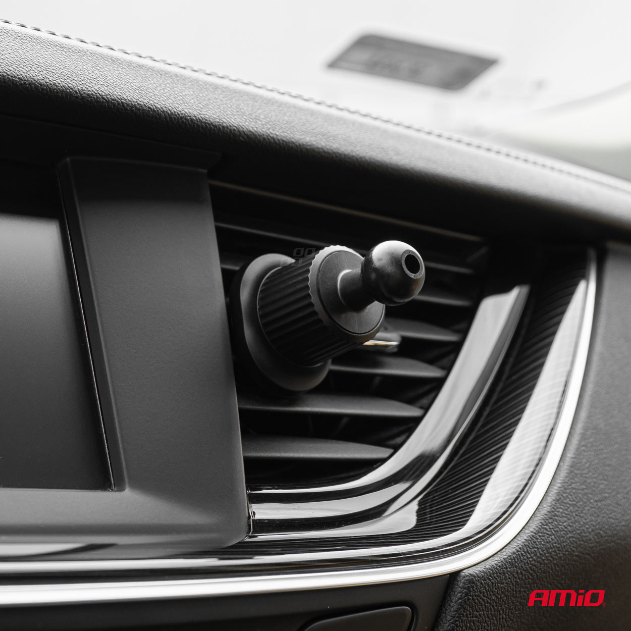 Amio - ΒΑΣΗ ΣΤΗΡΙΞΗΣ ΚΙΝΗΤΟΥ ΓΙΑ ΑΕΡΑΓΩΓΟ ΜΕ ΑΣΥΡΜΑΤΗ ΦΟΡΤΙΣΗ QUICK CHARGE DC5V/2A MAX15W - 1 Τεμ. (03778/AM)