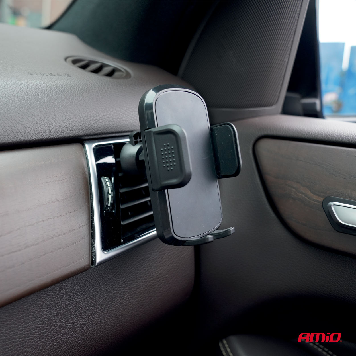 Amio - ΒΑΣΗ ΣΤΗΡΙΞΗΣ ΚΙΝΗΤΟΥ ΓΙΑ ΤΖΑΜΙ/ΑΕΡΑΓΩΓΟ 360° ΜΕ ΡΥΘΜΙΖΟΜΕΝΟ ΜΠΡΑΤΣΟ - 1 τεμ. (04136/AM)