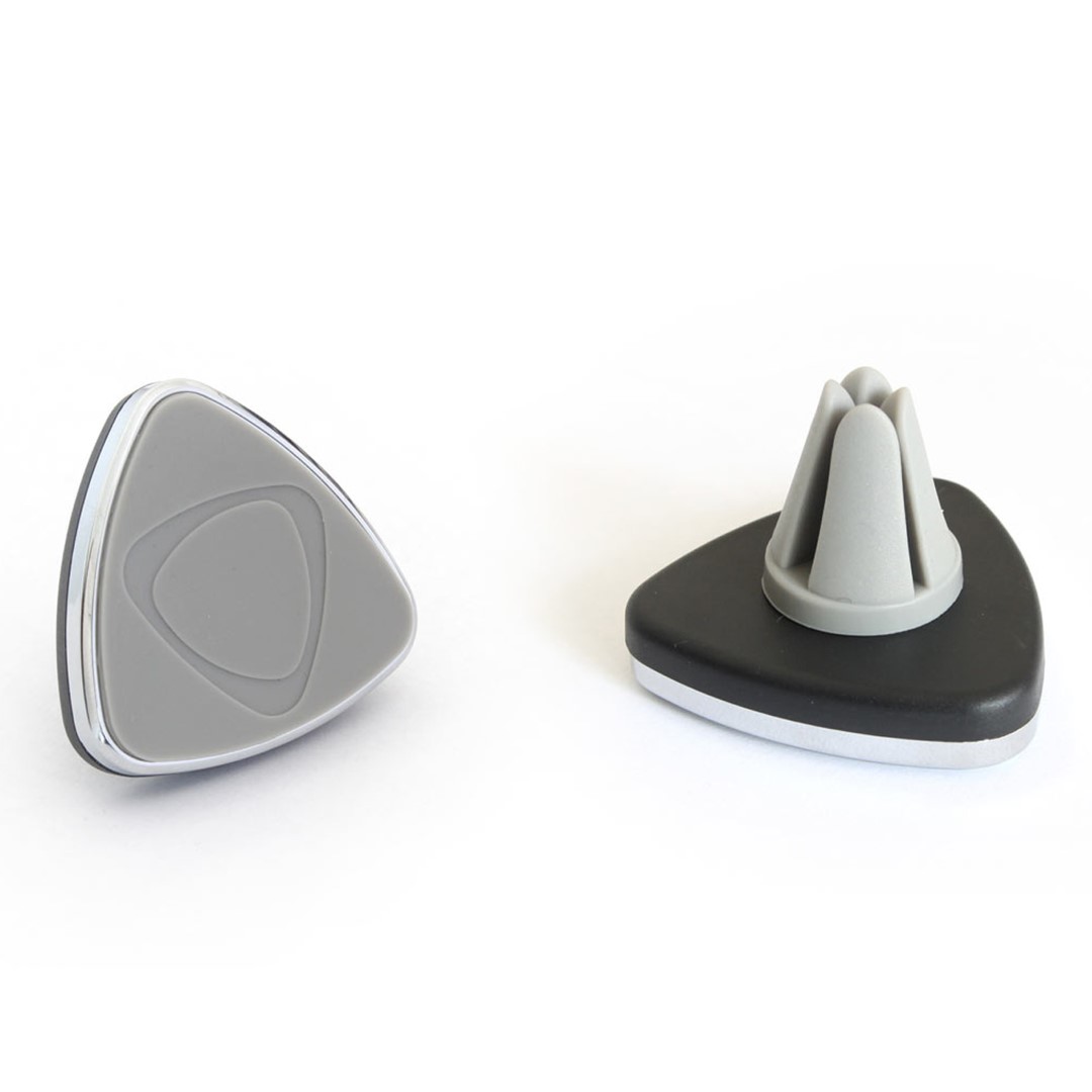 Amio - Βάση Στήριξης Κινητού Τηλεφώνου Μαγνητική για τον Αεραγωγό HOLD-1 διάσταση 48x48mm για Επιβατικά Αυτοκίνητα - 1 τεμ. (01043/AM)