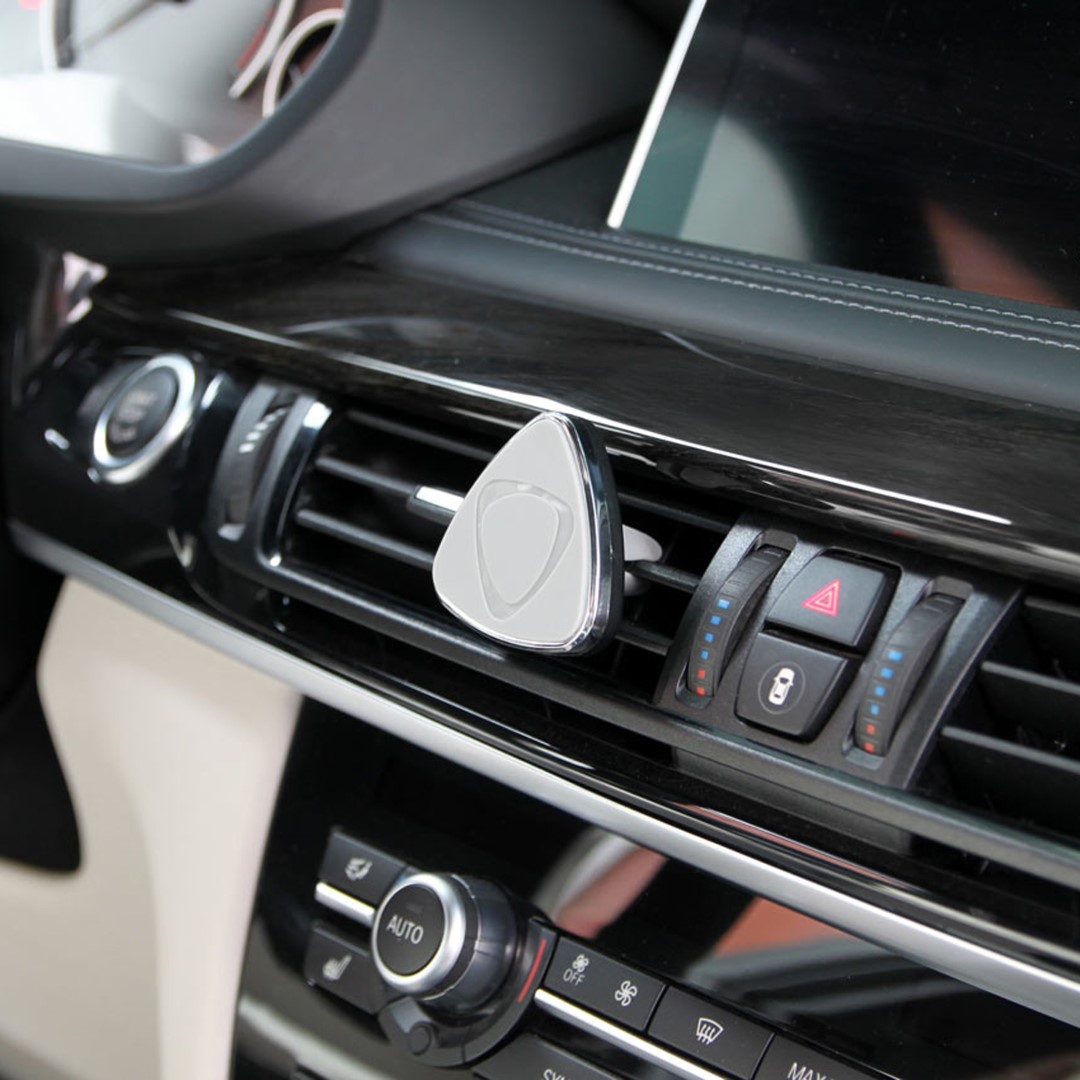 Amio - Βάση Στήριξης Κινητού Τηλεφώνου Μαγνητική για τον Αεραγωγό HOLD-1 διάσταση 48x48mm για Επιβατικά Αυτοκίνητα - 1 τεμ. (01043/AM)