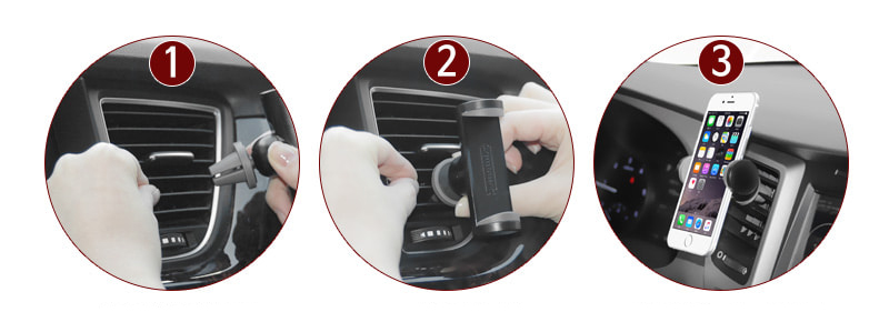 ΒΑΣΗ SMARTPHONE ΑΕΡΑΓΩΓΟΥ ΜΑΥΡΗ XENOMIX SWAN (1 ΤΕΜ.)