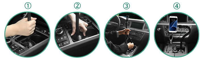 ΒΑΣΗ SMARTPHONE ΠΟΤΗΡΟΘΗΚΗΣ + ΠΡΟΣΚΕΦΑΛΛΟΥ ΜΕ ΚΑΛΩΔΙΟ ΦΟΡΤΙΣΗΣ USB ΜΑΥΡΗ XENOMIX LSTICK