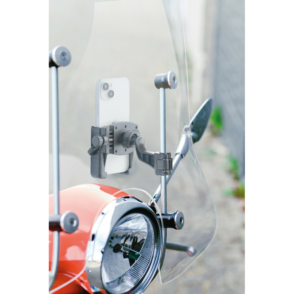 ΒΑΣΗ ΣΤΗΡΙΞΗΣ ΚΙΝΗΤΟΥ SMART SCOOTER GRIP 62>82mm (ΣΤΗΡΙΞΗ ΣΕ ΚΑΘΡΕΠΤΗ & ΣΕ ΜΠΑΡΑ 9>14mm) OPTILINE -1 TEM.