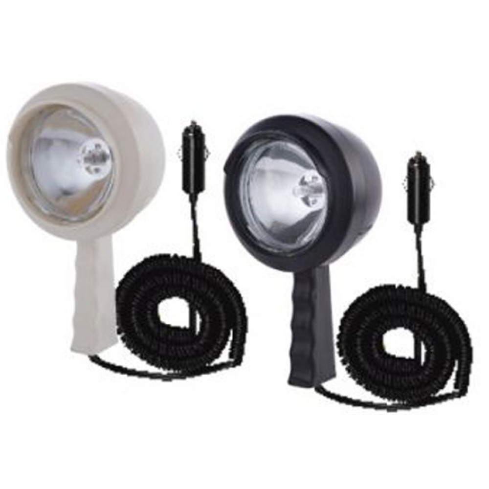 Στρογγυλός Προβολέας Χειρός AOYA Hand Search LT145B (Μαύρο / 13cm x 10.7cm x 23cm)