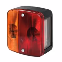 Φανάρι LAMPA Stop / Θέσεως / Φλας / Πινακίδας Για Τρέιλερ 12V (95mm x 100mm x 50mm)