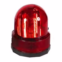 Φάρος Μαγνητικός Στρογγυλός (12V / Κόκκινο)