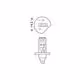 Λάμπα LAMPA H1 Hyper-LED39 13smd (24/28V - P14,5s)