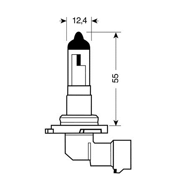 Λάμπα LAMPA HB4 (12V 51W - P22d)