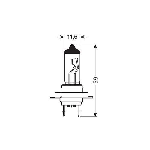 Λάμπα LAMPA Xenon-Ultra H7 (12V 55W - PX26d - +90%)